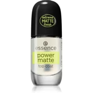 Essence Power Matte Top Coat Clear