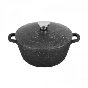 Granite Finish Cast Aluminium 24Cm Casserole Dish