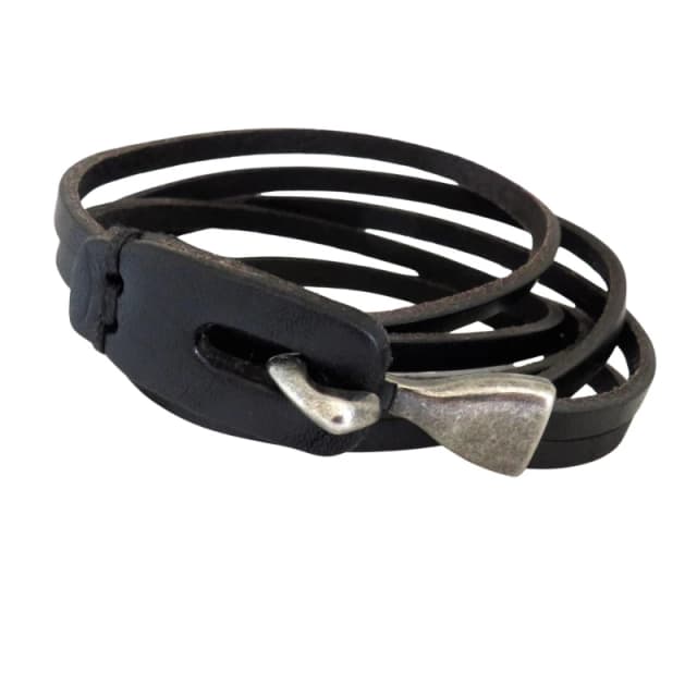 Aye Do Gifts Mens Brown Leather Wrap 5639-NP-MWRAPB Brown male One Size