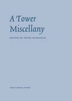 A Tower Miscellany by Peter Mcdonald Paperback