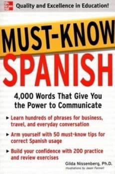 Must-Know Spanish by Gilda Nissenberg Book