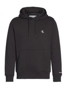 Calvin Klein Jeans Ck Essential Regular Overhead Hoodie - Black