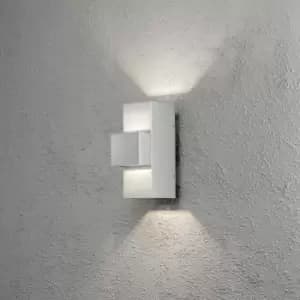 Imola Outdoor Modern Up Down Wall Light Aluminium High Power LED 3x 3W, IP54