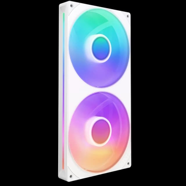 NZXT F280 RGB Core 280mm Single Frame - White
