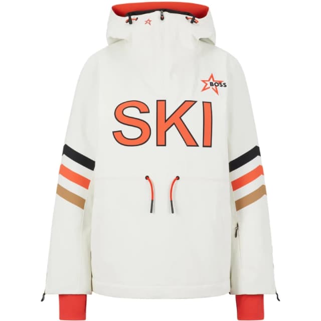 Boss Womens BOSS Weather-Resistant Insulated Ski Jacket White female 8 (S)