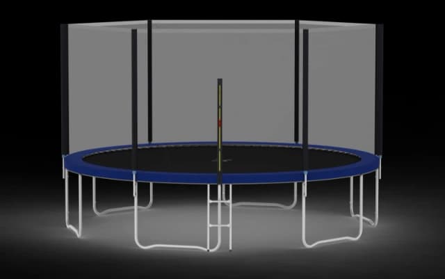 MCC Direct 6FT Children's Trampoline with safety enclosure Net Multi