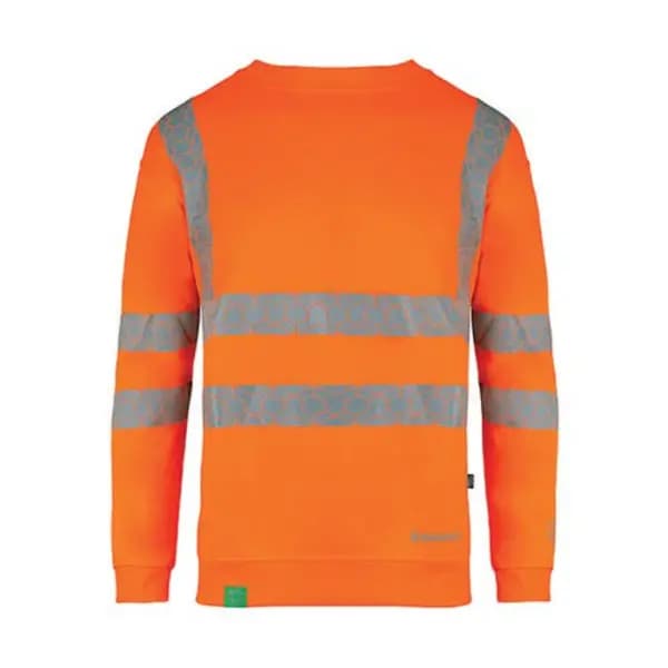 Beeswift Envirowear Beeswift Envirowear High Visibility Sweatshirt Orange XL EWCSSORXL