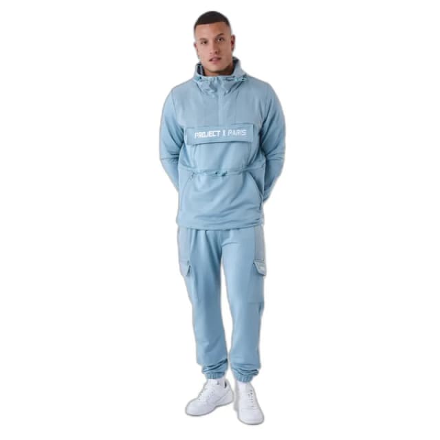 Project X Paris Windbreaker style hoodie Project X Paris Bleu Male S