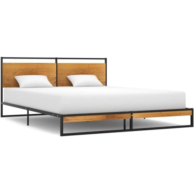 VIDAXL Bed Frame without Mattress Metal 140x200cm Vidaxl 8720286196052