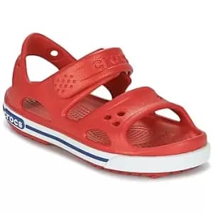 Crocs CROCBAND II SANDAL PS boys's Childrens Sandals in Red - Sizes 11 kid,13 kid,3 kid,8 toddler,4 toddler,7 toddler,9 toddler,10 kid,12 kid,6 toddle