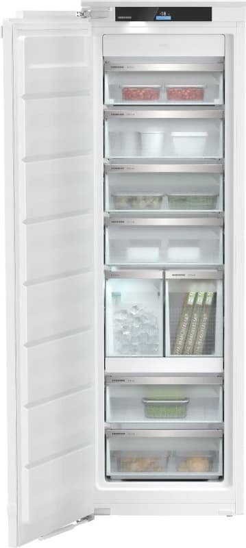 Liebherr SIFNdi5188 Integrated 177cm Frost Free Upright Freezer with Fixed Door Hinge Kit - D Rated