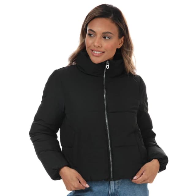 Only Dolly Short Puffer Jacket Black female 16