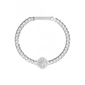 Lion King Side Lion Coin 14mm Gents Bracelet UMB03010STL