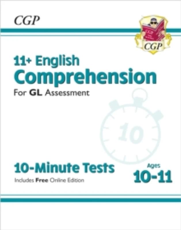 11+ GL 10-Minute Tests: English Comprehension - Ages 10-11 Book 1 (with Online Edition) Multiple-component retail product, part(s) enclose