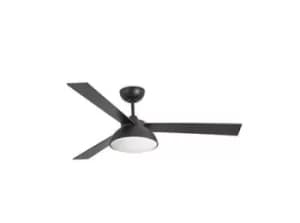 Rodas LED Ceiling Fan 132cm Brown 3 Blades 20W