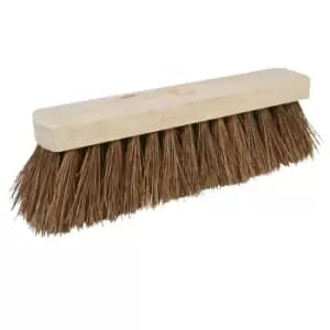Silverline Broom Stiff Bassine 304mm (12") 427673