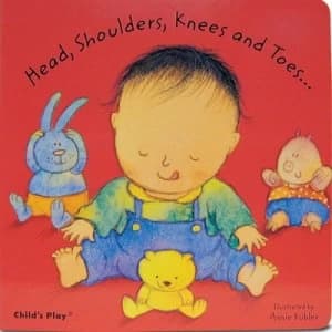 Head Shoulders Knees and Toes by Annie Kubler Book