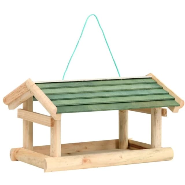 VIDAXL Vidaxl - Bird Feeder Solid Wood 35x29.5x21cm 8720286182635