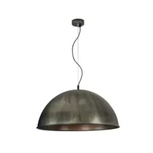 Koilani Dome Ceiling Pendant 1 Light Metal Old Steel