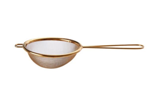Premier Housewares Alchemist Gold Finish Round Sieve Gold