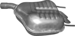 IZAWIT Rear silencer Rear 43.007 End silencer,Rear exhaust silencer SAAB,9-3 (YS3F),9-3 Kombi (YS3F),9-3 Cabriolet (YS3F)