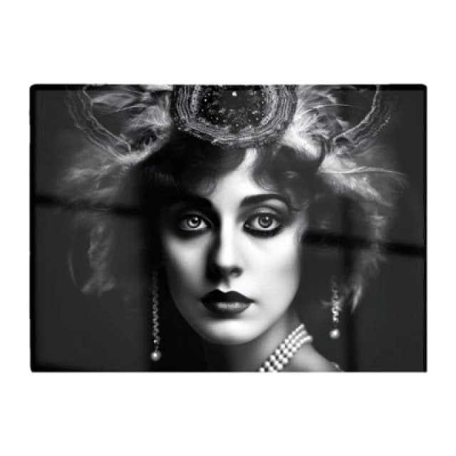 Warren Reed Designer Edwardian Showgirl Splashart Chopping Board