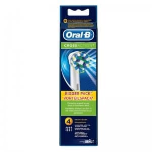 Oral B Cross Action Replacement Heads Toothbrush