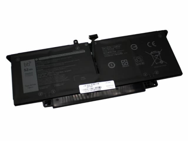BTI HRGYV compatible 52Wh 4-cell battery for Dell Latitude 7310 7410
