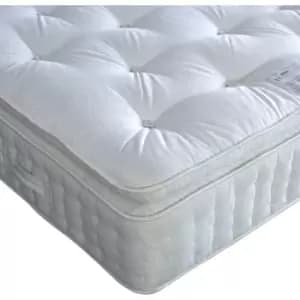 Bedmaster - Signature Pillow Top 2000 Pocket Sprung Natural Mattress Double