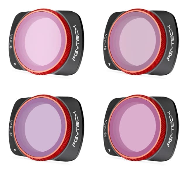 PGYTECH Osmo Pocket 3 Filter ND-PL Set (NDPL 8/16/32/64)