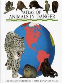 Atlas of Animals in Danger by Sylvaine Prols and Gallimard Jeunesse Hardback