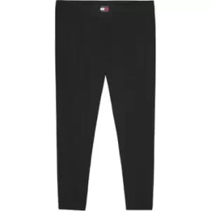 Tommy Jeans Tjw Crv Center Badge Slt Legging - Black