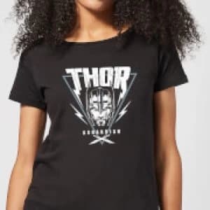 Marvel Thor Ragnarok Asgardian Triangle Womens T-Shirt - Black