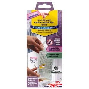 Zeroin Zero In Demi Diamond Clothes Moth Killer Refills - Twin pack