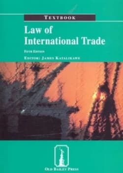Law of International Trade by James Katalikawe Paperback