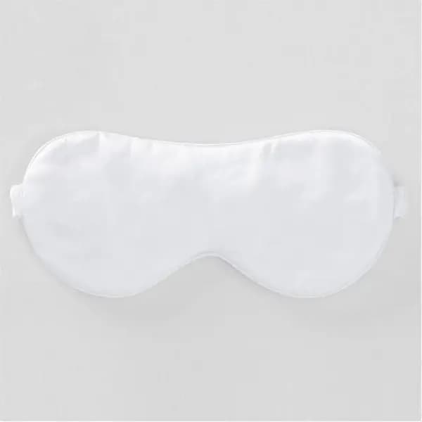 Sheridan Lanham Silk Eye Mask - White One Size