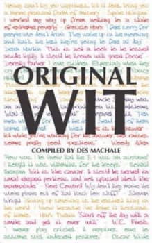 Wit by Des Machale and Des Machale Hardback
