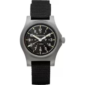 Unisex Marathon General Purpose Stainless Steel Tritium Night Vision Watch