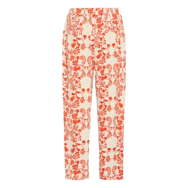 Ichi Womens Trousers Ichi Kate Print PA29 Orange Female M