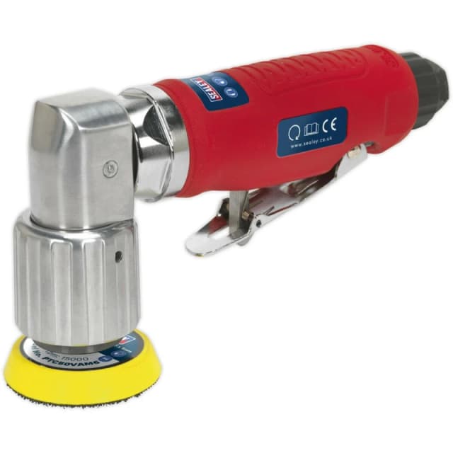 Loops 50mm AIR Orbital Disc Sander - 1/4" BSP - Variable Speed Hook & Loop Backing Pad Multi