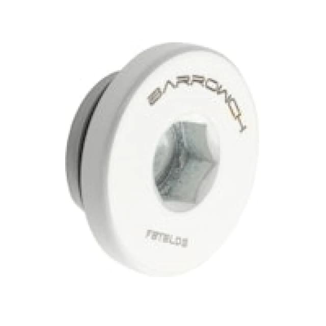 BarrowCH Verschlussstopfen G1/4 Zoll AG - weiß