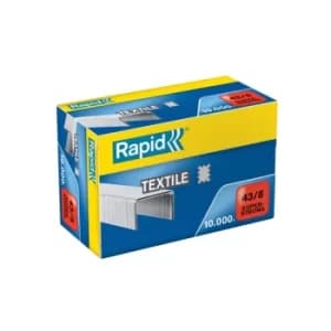 Rapid 43/8 K1 Textile Staples (10000)