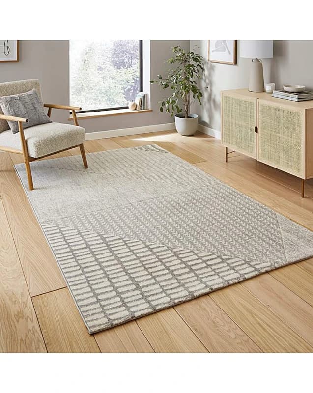 Catherine Lansfield Catherine Lansfield Larsson Abstract Rug Grey - Catherine Lansfield - Size: 120X170 Grey 120X170 MP90805