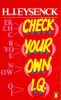 Check Your Own I.Q by H. J Eysenck Paperback