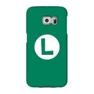 Nintendo Super Mario Luigi Logo Phone Case - Samsung S6 Edge - Snap Case - Gloss