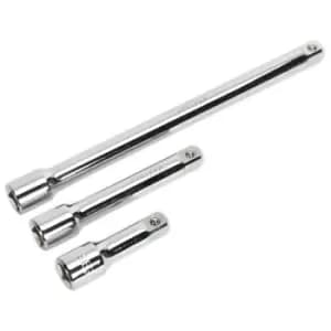 Siegen S0720 Extension Bar Set 3pc 1/2"Sq Drive