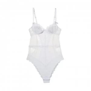 L Agent by Agent Provocateur Reia Bodysuit - White