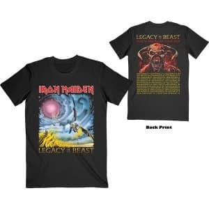 Iron Maiden - The Flight of Icarus Unisex Large T-Shirt - Black