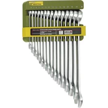 Proxxon Industrial 23821 Crowfoot wrench set 15 Piece 6 - 21 mm