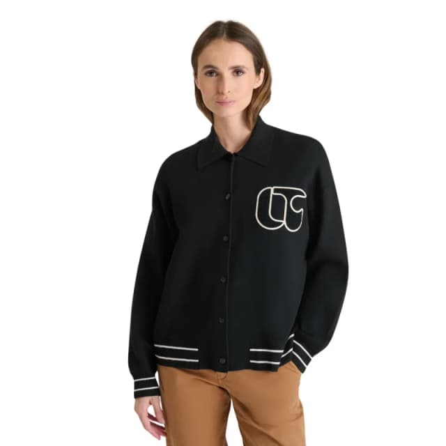 Le Temps des cerises Womens cardigan Le Temps des cerises Kaleb Noir Female S